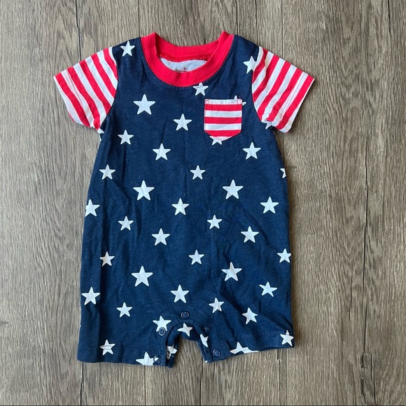 SOLD Boys Gender Neutral Patriotic Outfit - Picture 1 of 2
